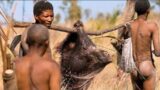 Hadzabe Tribe: How Women Cook Meat For Lunch. It Will Surprise you  || Tribe Center  #2023