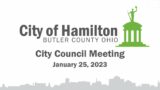Hamilton City Council Meeting 1-25-23