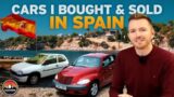 Here are some of the cars I bought and sold whilst living in Spain.