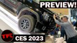 Here's Your Sneak Peek at the Tiny & MASSIVE Trucks Arriving at CES 2023!