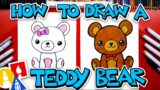How To Draw A Teddy Bear – US National Teddy Bear Day