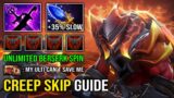 How to Creep Skip & Effective Jungle Axe with +35% AOE Slow Unlimited Battle Hunger Full Aghs Dota 2