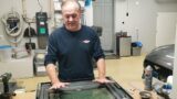 How to change out a broken inner oven glass
