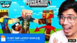 How to download fleet Smp latest world in Minecraft pocket Edition @AnshuBisht