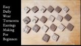 How to make Terracotta Fancy Earrings for Beginners? #terracottaearrings #Terracottajewellerymaking