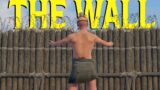 I Built The BIGGEST Wall In Rust As A Solo (The Wall)