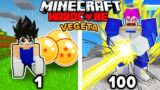 I Survived 100 DAYS as VEGETA from DRAGON BALL Z in HARDCORE Minecraft!