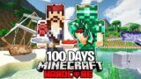 I Survived 100 Days on an OCEANIC ISLAND in Minecraft Hardcore!