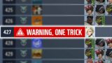 I counted how many one tricks there are in Top500 Overwatch 2