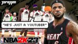 I took my LEBRON JAMES BUILD to a COMP PRO AM LEAGUE in NBA 2K23 (ep. 1)