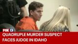 Idaho murders: Watch Bryan Kohberger's first court appearance in Moscow (full video)