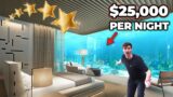 Inside Dubai's 7 Star Aquarium & Underwater Hotel!!! ($25,000 per night)