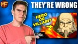 Iroh IS NOT a Villain! (My Response to the Official Avatar Channel)