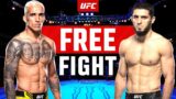 Islam Makhachev vs Charles Oliveira | FREE FIGHT | UFC 284
