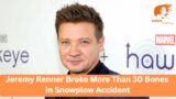 Jeremy Renner: Over 32 Broken Pieces Of Glass