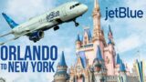 JetBlue to the Rescue! Winter Storm A320 Flight from Orlando to New York