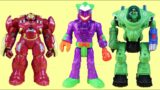 Joker Robot Controls Green Lantern Robot | Hulkbuster | Batman | Cyborg To the Rescue