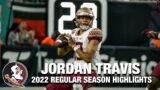 Jordan Travis 2022 Regular Season Highlights | Florida State QB