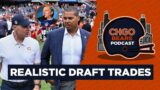 Justin Fields OUT vs Vikings + Realistic NFL Draft trades for Chicago Bears | CHGO Bears Podcast
