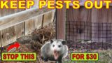 KEEP CRITTERS OUT Of Your Yard And Garden: THIS ACTUALLY WORKED!