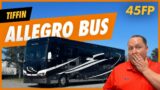 King of Class A Luxury Diesel Pusher | Tiffin Allegro Bus 45FP