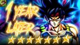 LF BARDOCK 1 YEAR LATER STILL HANGING IN STRONG LIKE THE CHAD HE IS! | Dragon Ball Legends