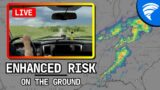LIVE Storm Chase Enhanced Risk / Tornadoes / Hail / Northern AL/GA/TN/SC