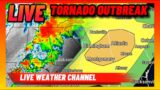 LIVE: Tornado Outbreak Unfolding! Strong Tornadoes, Damaging Winds, and Hail Ongoing!