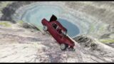 Leap of Death Moon Gravity #3 Beamng drive Crashes