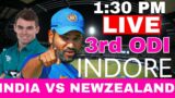 Live India vs New Zealand live | 3rd ODI | New Zealand vs India Live | Live Cricket Match Today IND