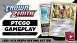 Lost Box Just Got Some New Toys from Crown Zenith [PTCGO]