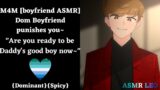 M4M Dom boyfriend punishes their naughty boy~ [Part 1]