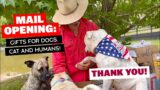 MAIL OPENING Gifts for Dogs, Cat and Humans THANK YOU