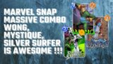 MASSIVE COMBO WONG, MYSTIQUE, AND SILVER SURFER IS AWESOME !!! – MARVEL SNAP