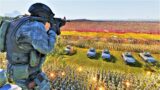 MODERN ARMY Base Vs 6,000,000 Zombies! – Ultimate Epic Battle Simulator 2 | UEBS 2
