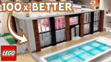 Making the Swimming Pool 100x Better! LEGO Mansion Update