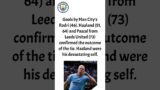 Man City beats Leeds United 3-1 #erlinghaaland #mancity #leedsunited
