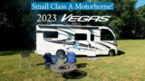 Meet The 25 ' Class A RV That Can Take You Everywhere! This Is The 2023 Vegas!