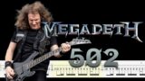 Megadeth – 502 (Bass Tabs and Notation ) By @ChamisBass #chamisbass #basstabs