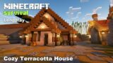 Minecraft relaxing longplay: Cozy Terracotta House
