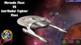 Miranda Fleet VS Jem'Hadar Fighter Fleet | Star Trek Ship Battle | Bridge Commander |