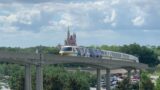 Monorail @ contemporary bay lake tower walkway , magic kingdom , Disneyworld Florida