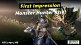 Monster Hunter Rise PC on GTX 1050 3GB