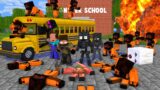 Monster School : BABY MONSTERS EPIC ZOMBIE APOCALYPSE 2 CHALLENGE – Minecraft Animation