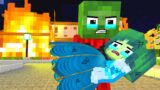 Monster School : Fireman Baby Zombie Vs Squid Game Doll – Minecraft Animation