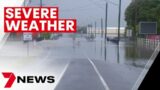 Monster weather system dumps rain across swathes of Queensland | 7NEWS