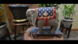 My Antique Silk 45 Star Flag & A Special Antique Elephant…