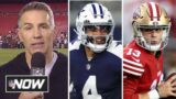 NFL NOW | "Dak Prescott can handle him" – Kurt Warner "Claims" Cowboys can make it ugly for Purdy