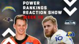 NFL Week 16 Power Rankings Reaction Show