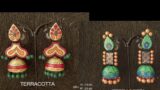 New design terracotta earrings collection